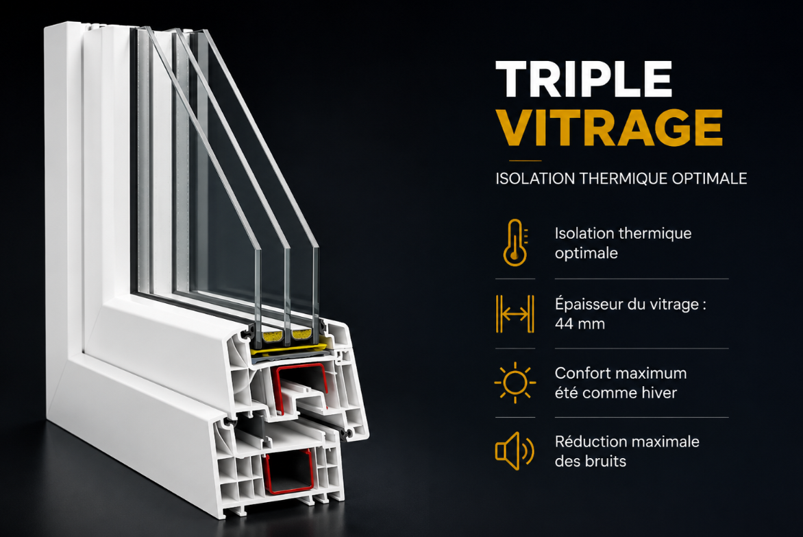 Triple vitrage